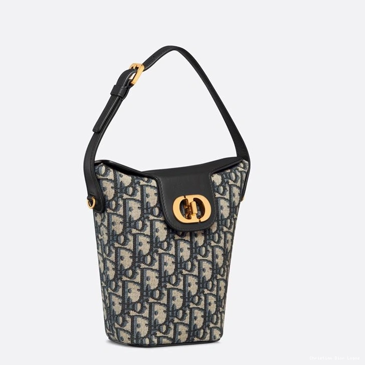 Cheap Mini Canvas Motif Bag Blue Bucket Dior Oblique Amber 0711 Luxury